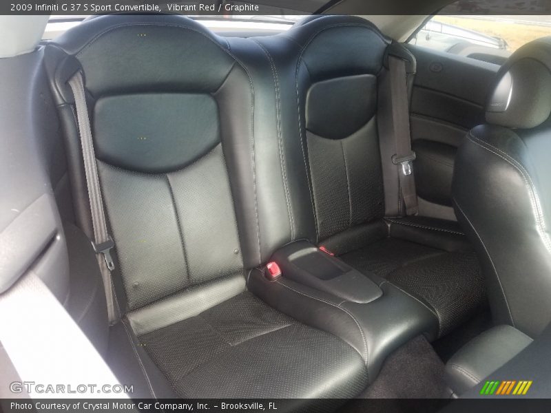 Vibrant Red / Graphite 2009 Infiniti G 37 S Sport Convertible