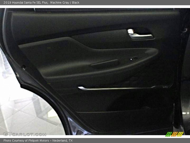 Machine Gray / Black 2019 Hyundai Santa Fe SEL Plus