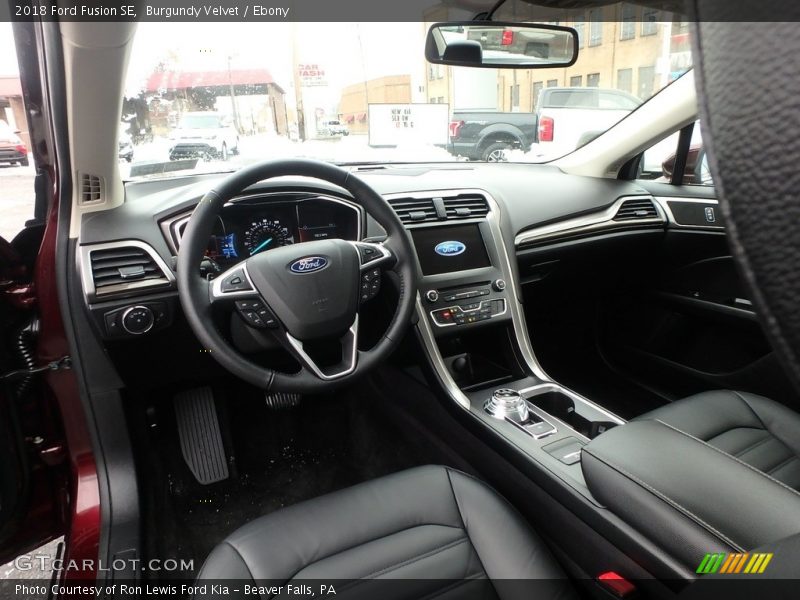 Burgundy Velvet / Ebony 2018 Ford Fusion SE