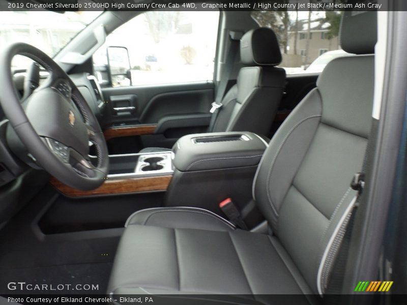 Graphite Metallic / High Country Jet Black/­Medium Ash Gray 2019 Chevrolet Silverado 2500HD High Country Crew Cab 4WD