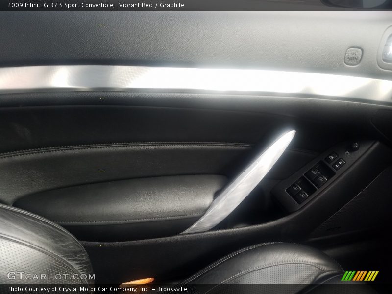 Vibrant Red / Graphite 2009 Infiniti G 37 S Sport Convertible