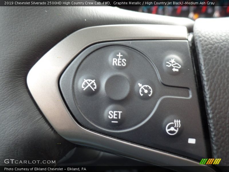 Graphite Metallic / High Country Jet Black/­Medium Ash Gray 2019 Chevrolet Silverado 2500HD High Country Crew Cab 4WD