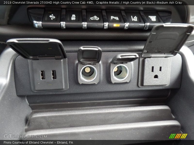 Graphite Metallic / High Country Jet Black/­Medium Ash Gray 2019 Chevrolet Silverado 2500HD High Country Crew Cab 4WD