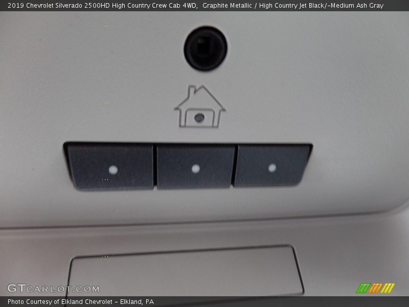 Graphite Metallic / High Country Jet Black/­Medium Ash Gray 2019 Chevrolet Silverado 2500HD High Country Crew Cab 4WD