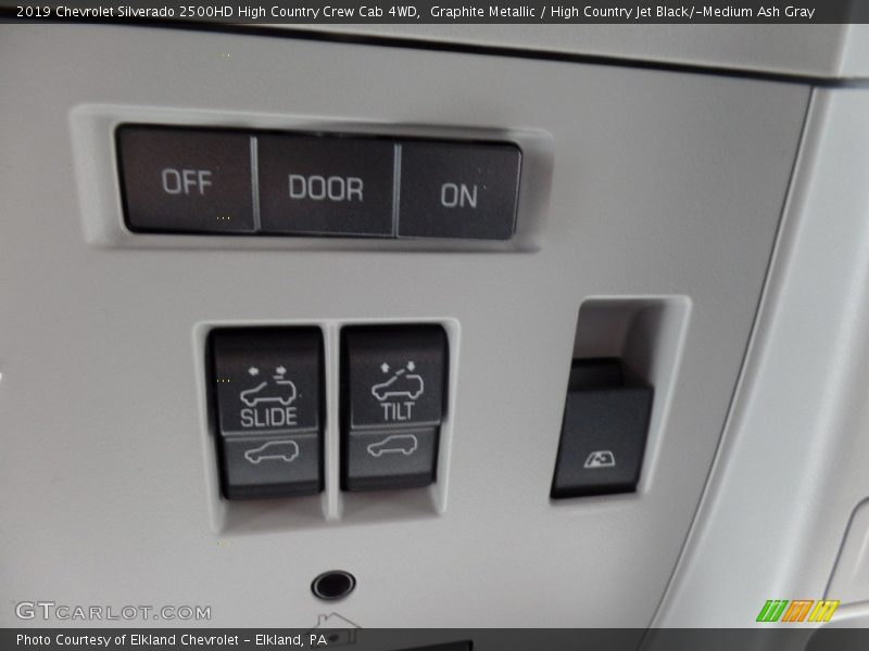 Graphite Metallic / High Country Jet Black/­Medium Ash Gray 2019 Chevrolet Silverado 2500HD High Country Crew Cab 4WD