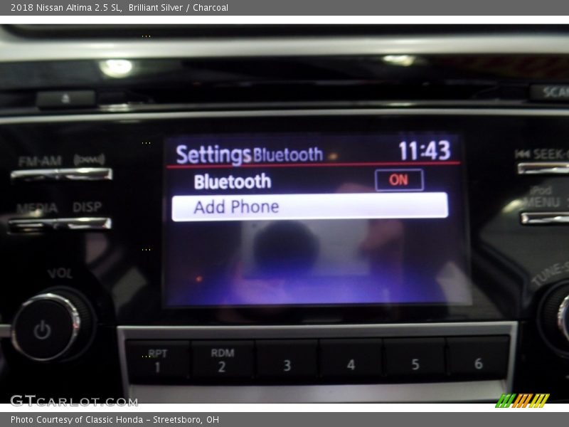 Brilliant Silver / Charcoal 2018 Nissan Altima 2.5 SL