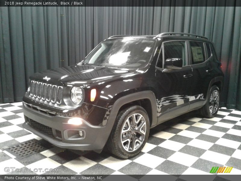 Black / Black 2018 Jeep Renegade Latitude