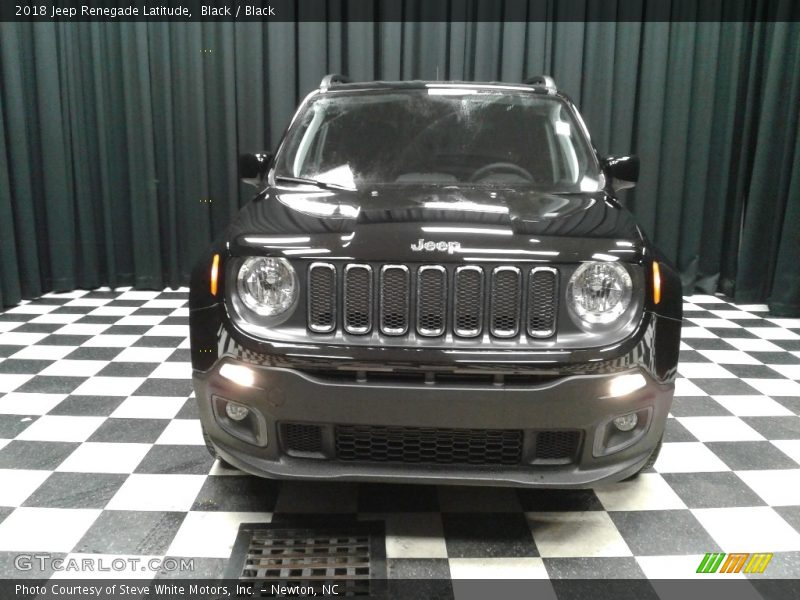 Black / Black 2018 Jeep Renegade Latitude