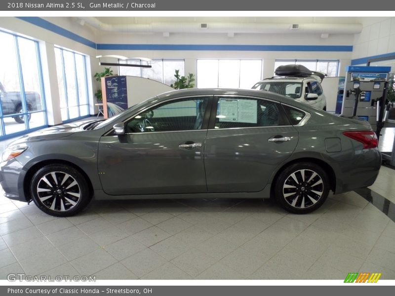 Gun Metallic / Charcoal 2018 Nissan Altima 2.5 SL