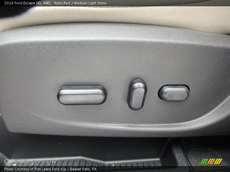 Ruby Red / Medium Light Stone 2019 Ford Escape SEL 4WD