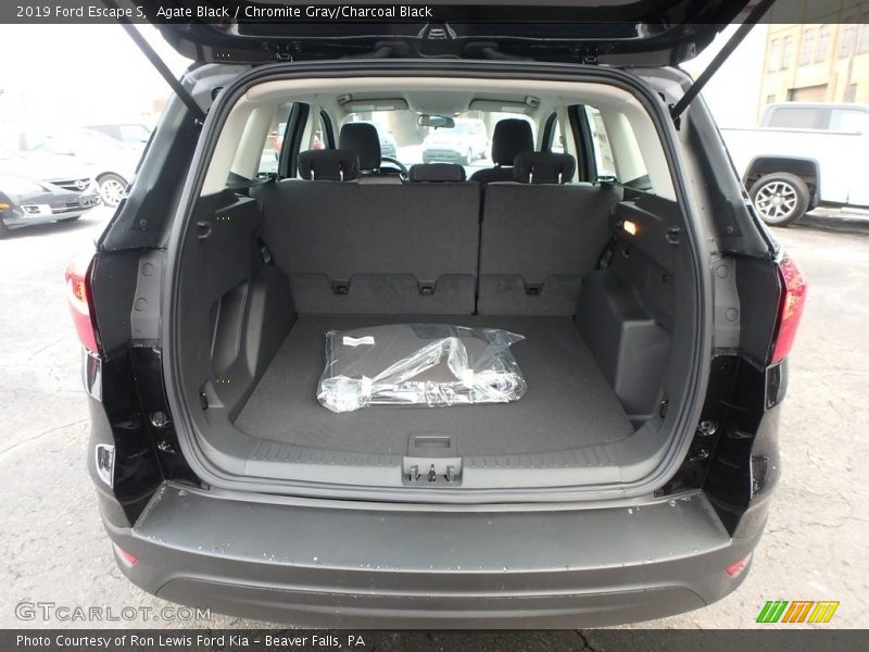 Agate Black / Chromite Gray/Charcoal Black 2019 Ford Escape S
