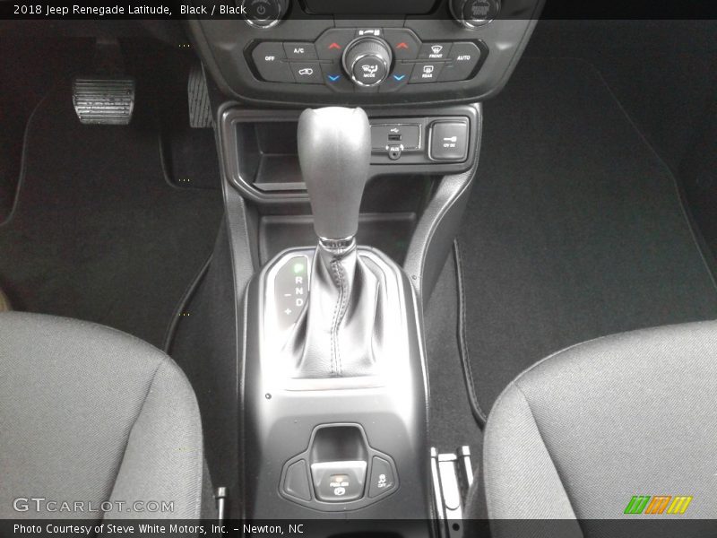 Black / Black 2018 Jeep Renegade Latitude