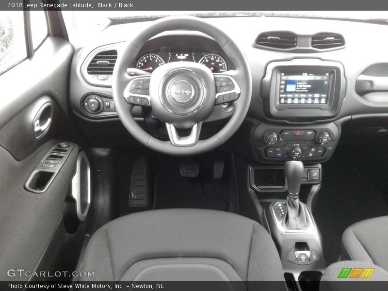 Black / Black 2018 Jeep Renegade Latitude