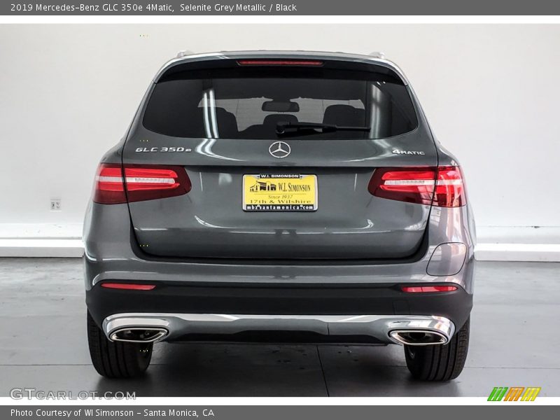 Selenite Grey Metallic / Black 2019 Mercedes-Benz GLC 350e 4Matic