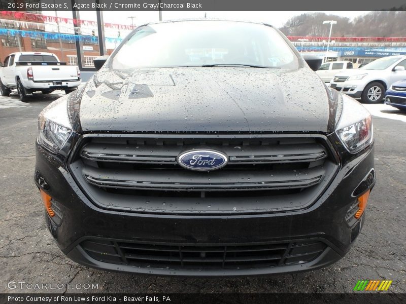 Agate Black / Chromite Gray/Charcoal Black 2019 Ford Escape S