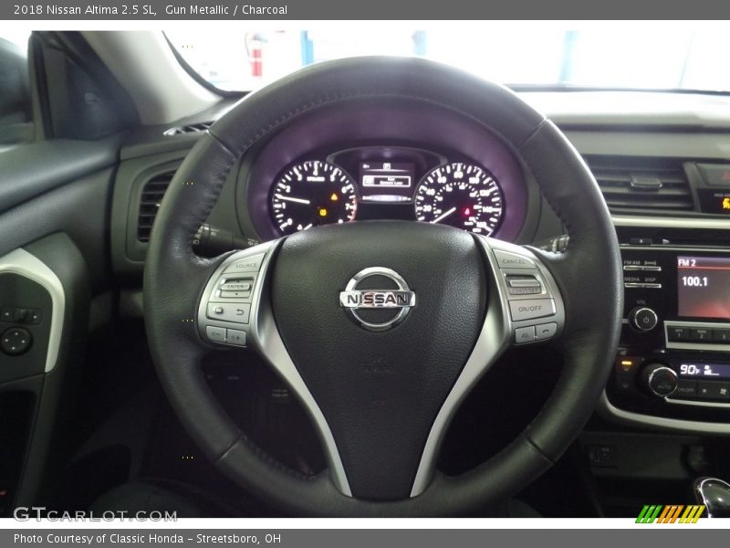 Gun Metallic / Charcoal 2018 Nissan Altima 2.5 SL