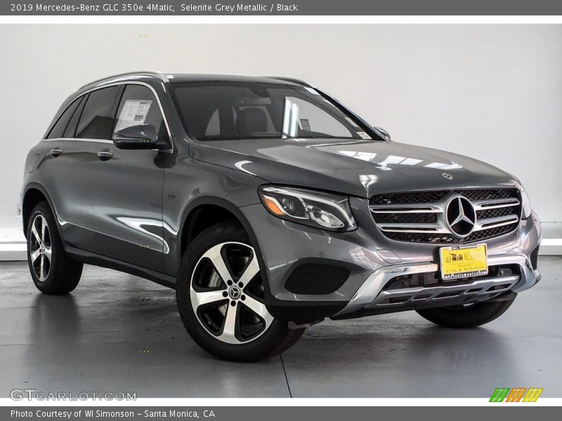 Selenite Grey Metallic / Black 2019 Mercedes-Benz GLC 350e 4Matic
