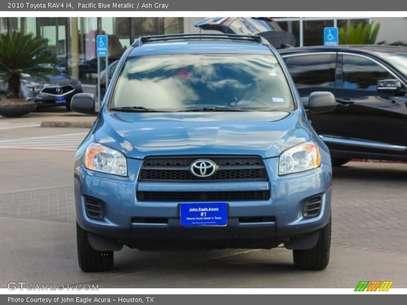 Pacific Blue Metallic / Ash Gray 2010 Toyota RAV4 I4