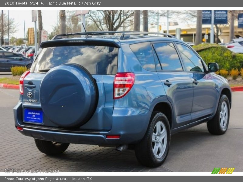 Pacific Blue Metallic / Ash Gray 2010 Toyota RAV4 I4