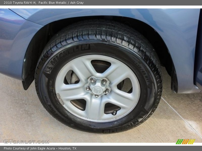 Pacific Blue Metallic / Ash Gray 2010 Toyota RAV4 I4
