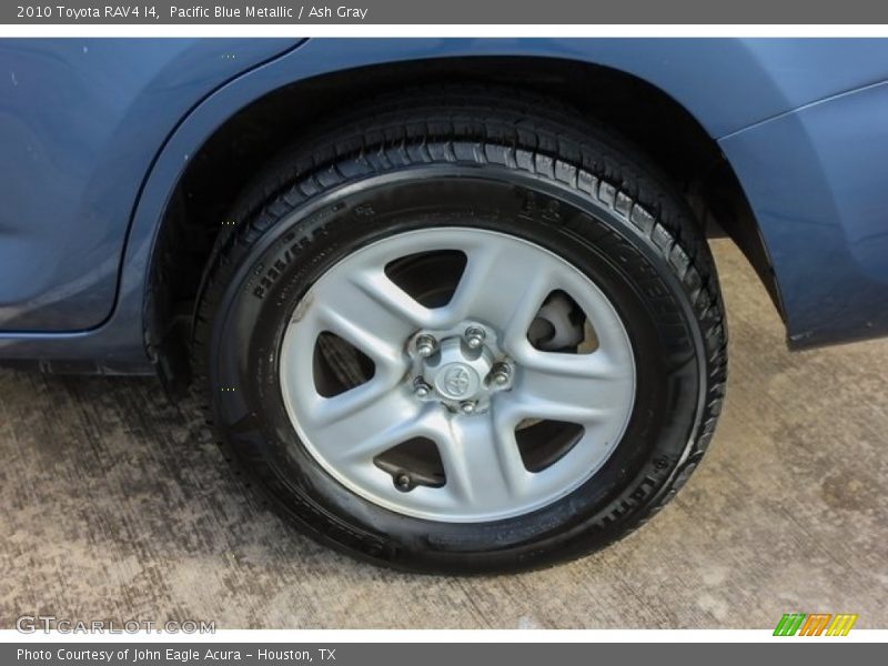 Pacific Blue Metallic / Ash Gray 2010 Toyota RAV4 I4
