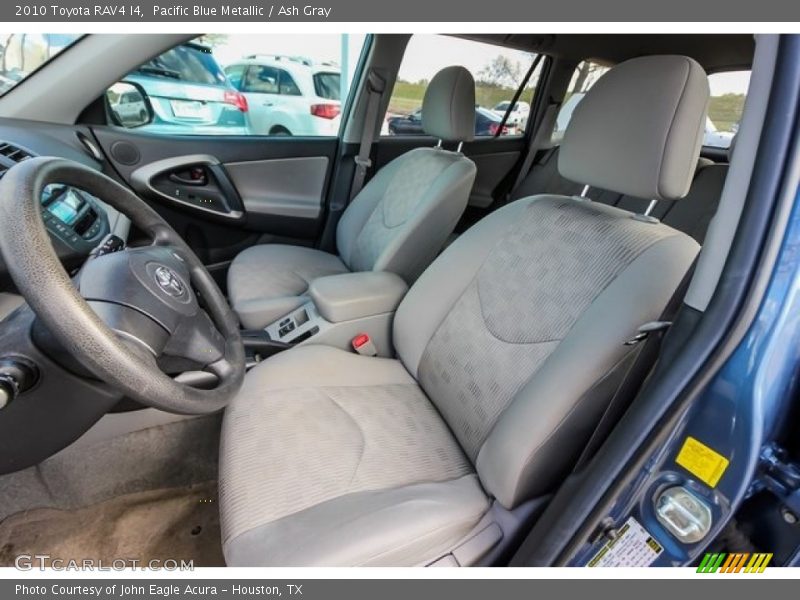Pacific Blue Metallic / Ash Gray 2010 Toyota RAV4 I4