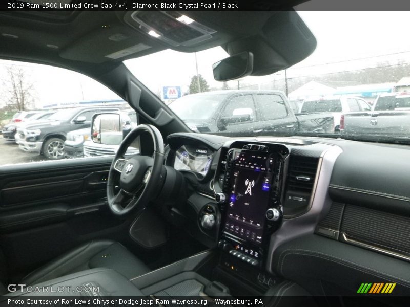 Diamond Black Crystal Pearl / Black 2019 Ram 1500 Limited Crew Cab 4x4