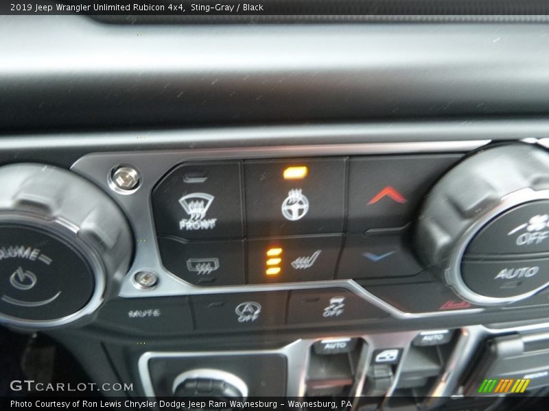 Sting-Gray / Black 2019 Jeep Wrangler Unlimited Rubicon 4x4