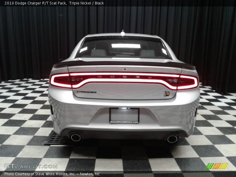 Triple Nickel / Black 2019 Dodge Charger R/T Scat Pack
