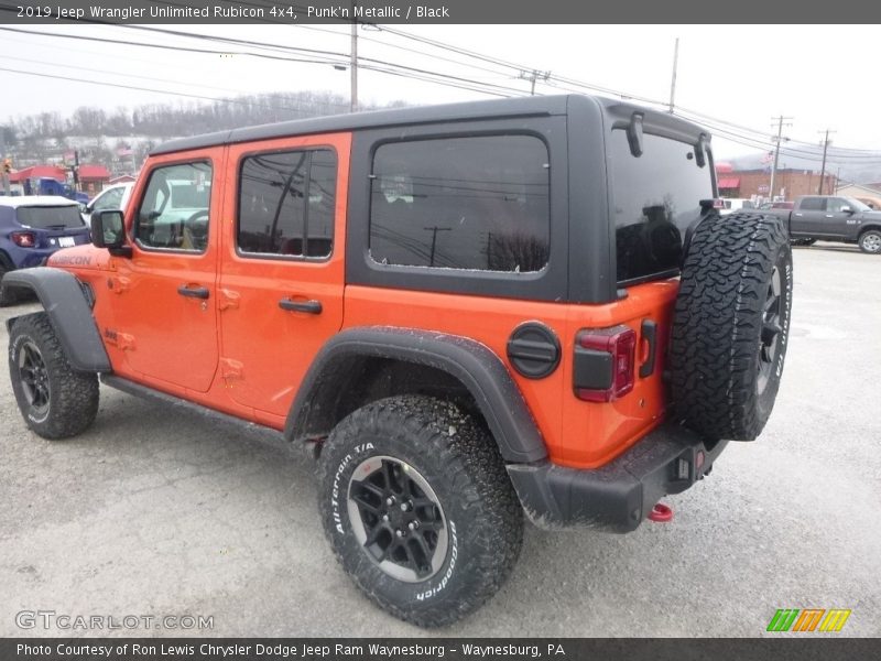 Punk'n Metallic / Black 2019 Jeep Wrangler Unlimited Rubicon 4x4