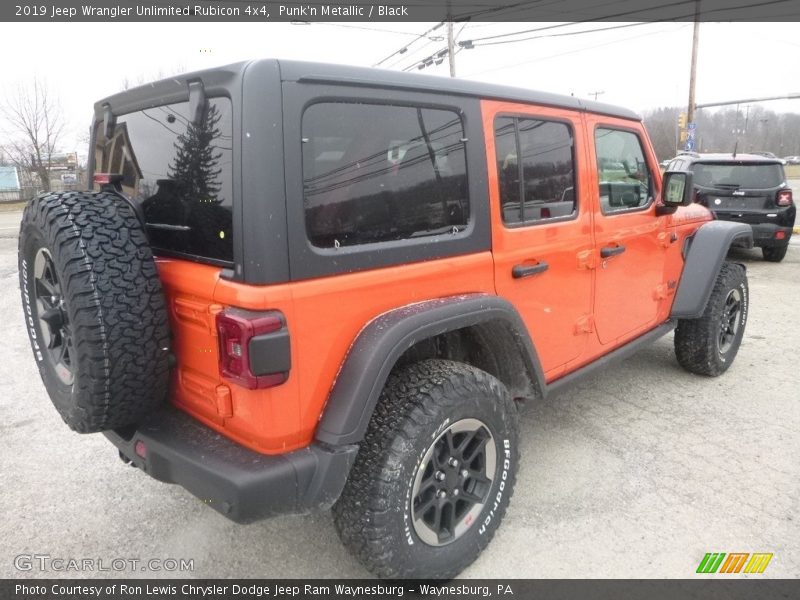 Punk'n Metallic / Black 2019 Jeep Wrangler Unlimited Rubicon 4x4
