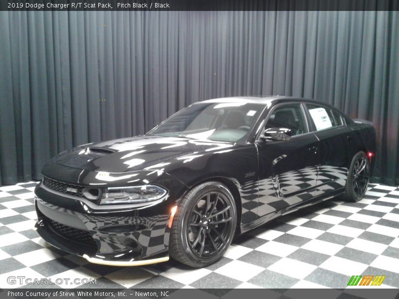 Pitch Black / Black 2019 Dodge Charger R/T Scat Pack