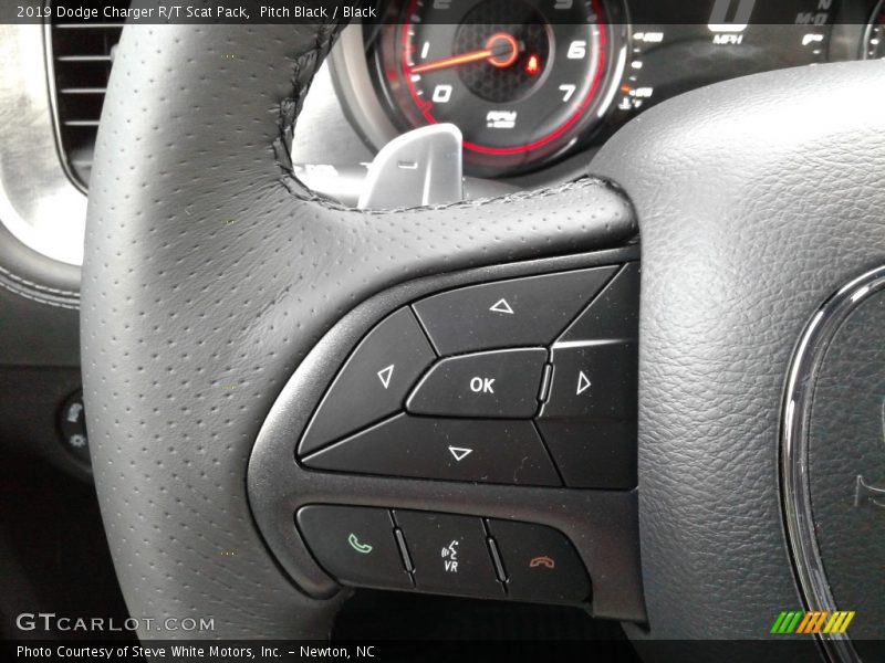Pitch Black / Black 2019 Dodge Charger R/T Scat Pack