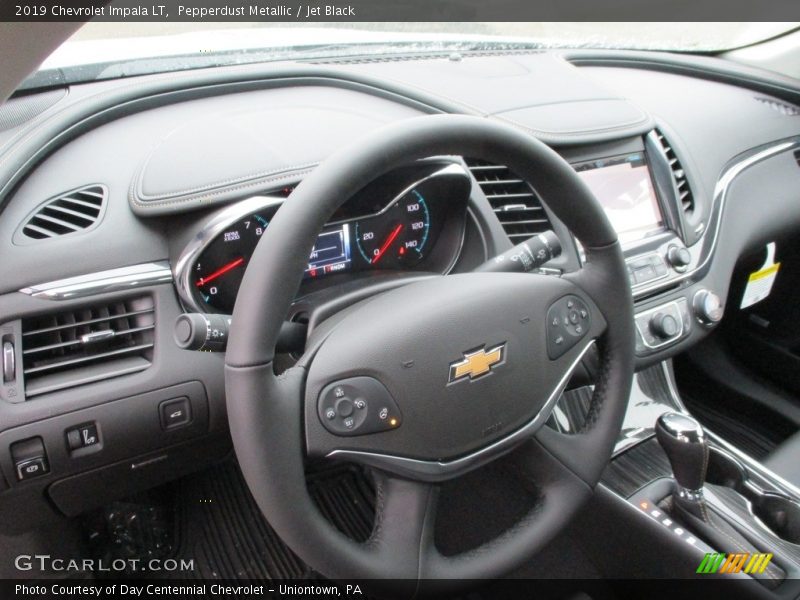 Pepperdust Metallic / Jet Black 2019 Chevrolet Impala LT