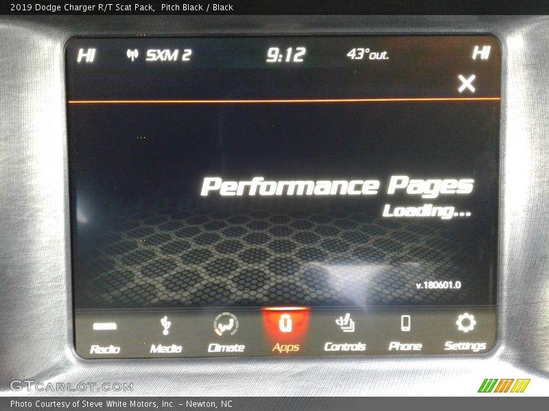 Pitch Black / Black 2019 Dodge Charger R/T Scat Pack