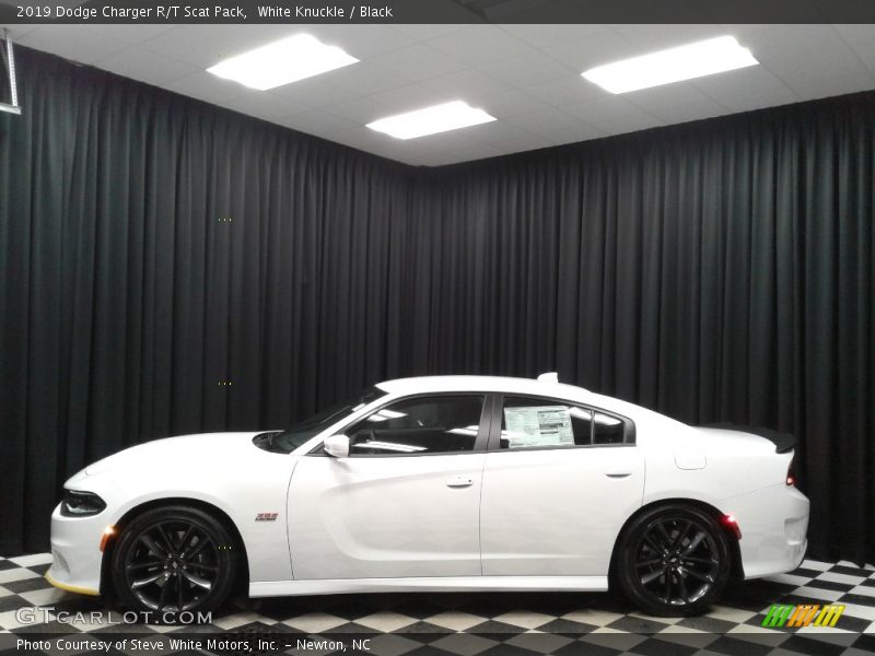 White Knuckle / Black 2019 Dodge Charger R/T Scat Pack
