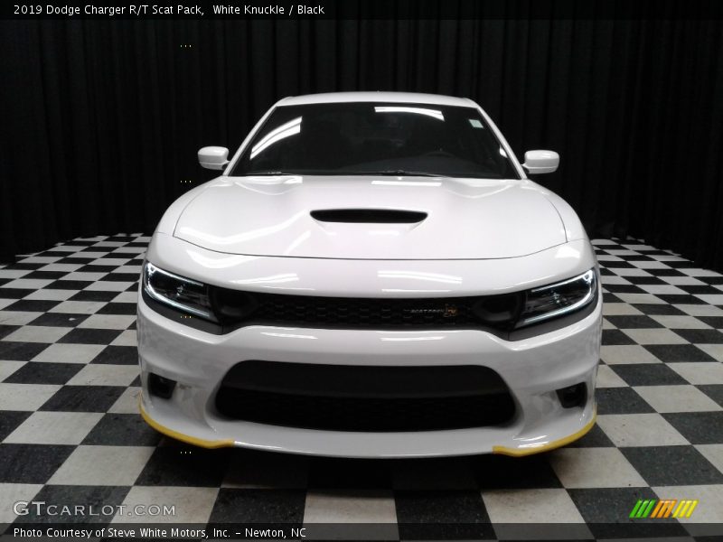 White Knuckle / Black 2019 Dodge Charger R/T Scat Pack
