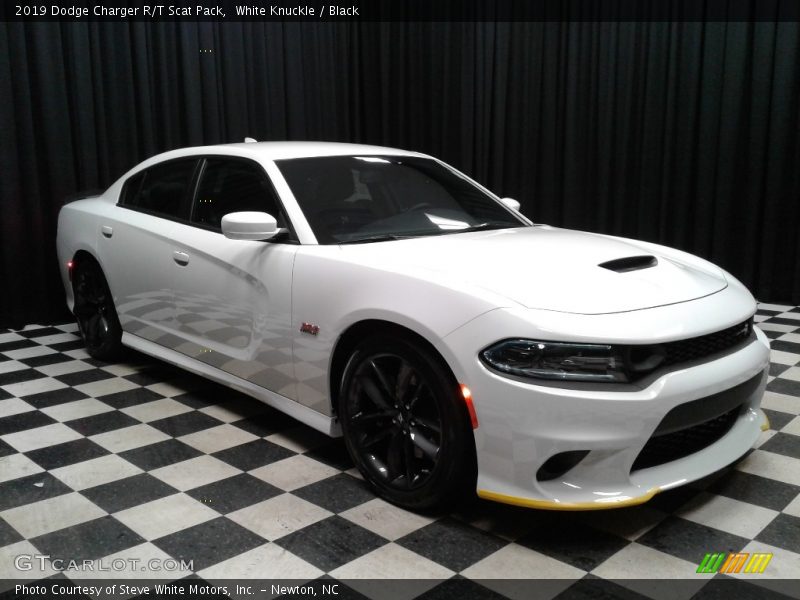 White Knuckle / Black 2019 Dodge Charger R/T Scat Pack