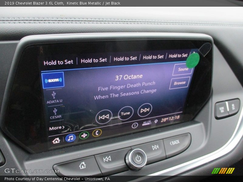 Kinetic Blue Metallic / Jet Black 2019 Chevrolet Blazer 3.6L Cloth