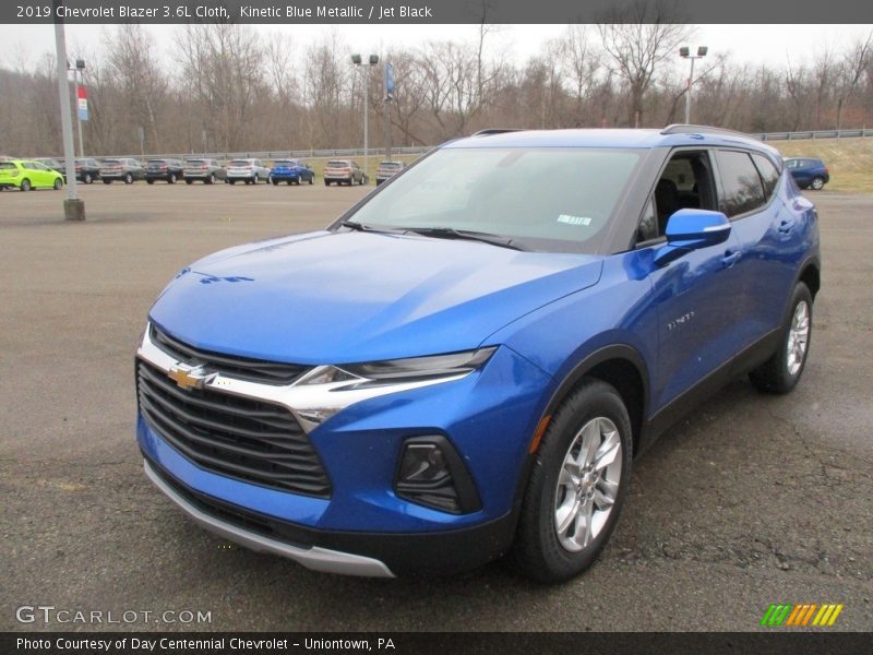 Kinetic Blue Metallic / Jet Black 2019 Chevrolet Blazer 3.6L Cloth