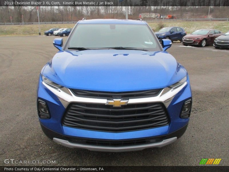 Kinetic Blue Metallic / Jet Black 2019 Chevrolet Blazer 3.6L Cloth