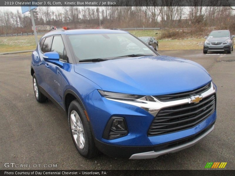 Kinetic Blue Metallic / Jet Black 2019 Chevrolet Blazer 3.6L Cloth