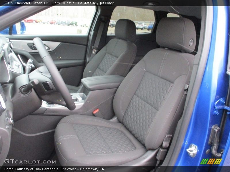Kinetic Blue Metallic / Jet Black 2019 Chevrolet Blazer 3.6L Cloth