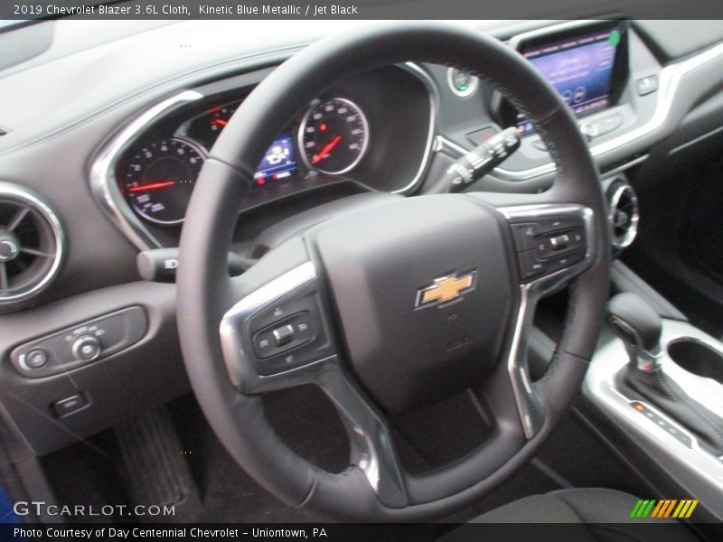 Kinetic Blue Metallic / Jet Black 2019 Chevrolet Blazer 3.6L Cloth