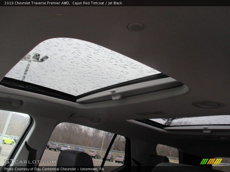 Cajun Red Tintcoat / Jet Black 2019 Chevrolet Traverse Premier AWD