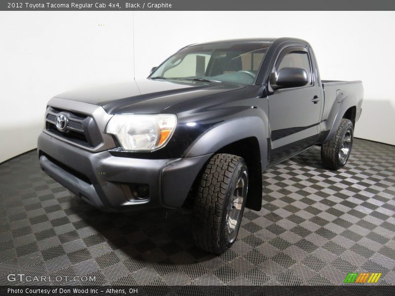 Black / Graphite 2012 Toyota Tacoma Regular Cab 4x4