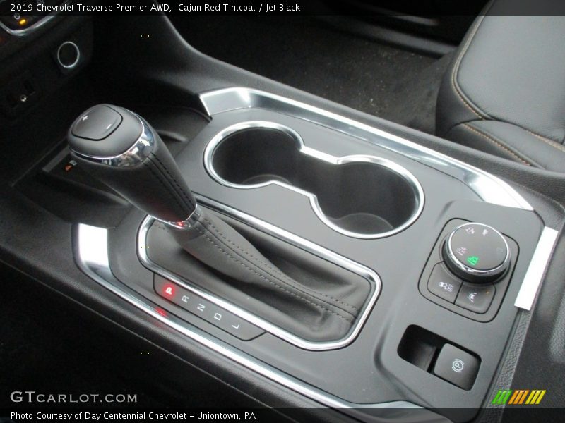 Cajun Red Tintcoat / Jet Black 2019 Chevrolet Traverse Premier AWD