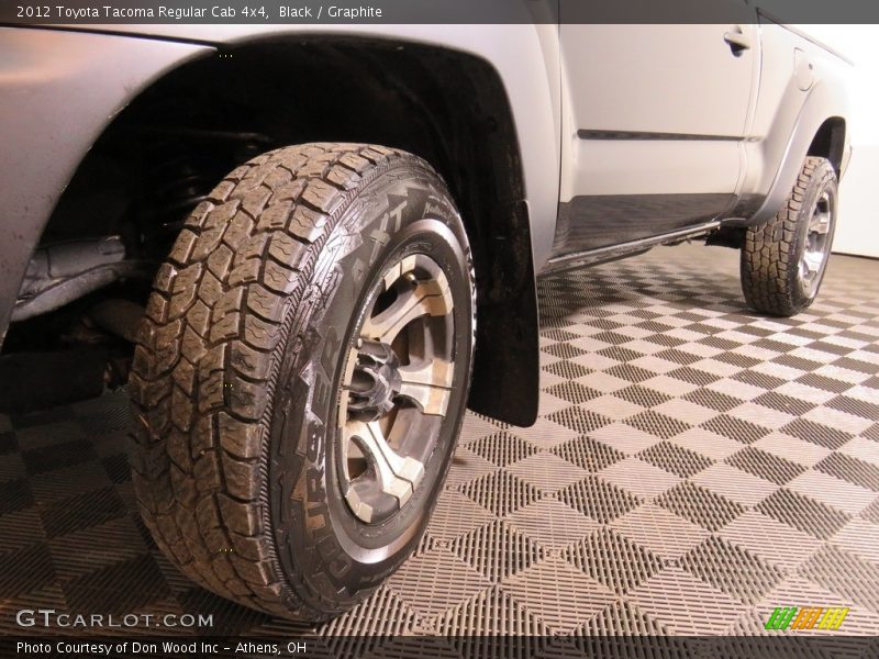 Black / Graphite 2012 Toyota Tacoma Regular Cab 4x4
