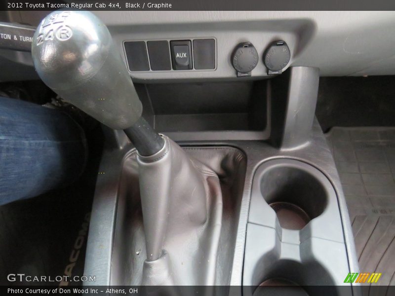 Black / Graphite 2012 Toyota Tacoma Regular Cab 4x4