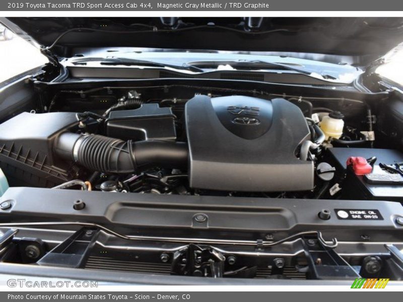 Magnetic Gray Metallic / TRD Graphite 2019 Toyota Tacoma TRD Sport Access Cab 4x4